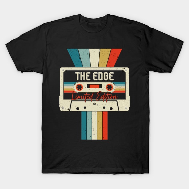Graphic The Edge Proud Name Cassette Tape Vintage Birthday Gifts T-Shirt by  Cat Tentacle